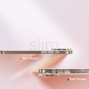 Apple iPhone 16 Pro Uyumlu Kılıf Magsafe Şarj Özellikli Kamera Standlı Zore Estop Kapak - 4