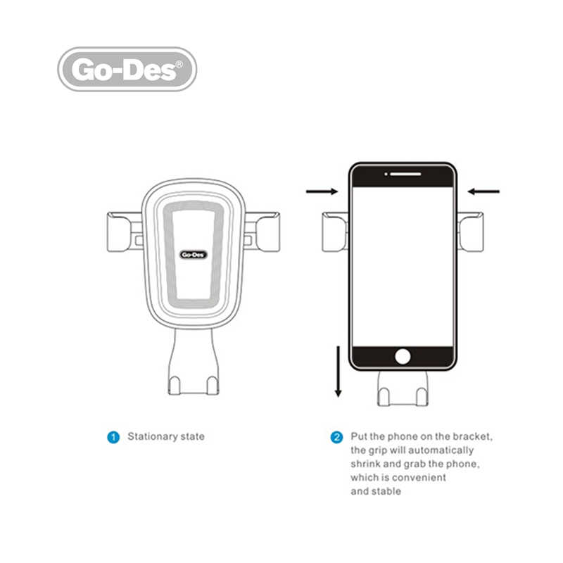 Go Des GD-HD629 Araç Telefon Tutucu - 1