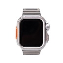 Apple Watch 7 45mm Uyumlu Zore KRD-126 Sert Kasa Koruyuculu Metal Kordon - 8