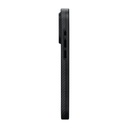 Apple iPhone 15 Pro Max Uyumlu Kılıf Magsafe Şarj Özellikli 600D Aramid Fiber Pitaka Military-Grade Classic Serisi Black-Grey Twill Kapak - 3