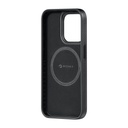 Apple iPhone 15 Pro Max Uyumlu Kılıf Magsafe Şarj Özellikli 600D Aramid Fiber Pitaka Military-Grade Classic Serisi Black-Grey Twill Kapak - 7