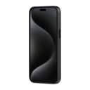 Apple iPhone 15 Pro Max Uyumlu Kılıf Magsafe Şarj Özellikli 1500D Aramid Fiber Pitaka Military-Grade Classic Serisi Black-Grey Twill Kapak - 8