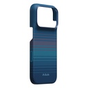 iPhone 18 Pro Kılıf M-safe Şarj Özellikli Aramid Karbon Fiber Pitaka Moonrise 2.0 Nights Serisi Kapak - 2