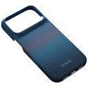 iPhone 18 Pro Kılıf M-safe Şarj Özellikli Aramid Karbon Fiber Pitaka Moonrise 2.0 Nights Serisi Kapak - 6