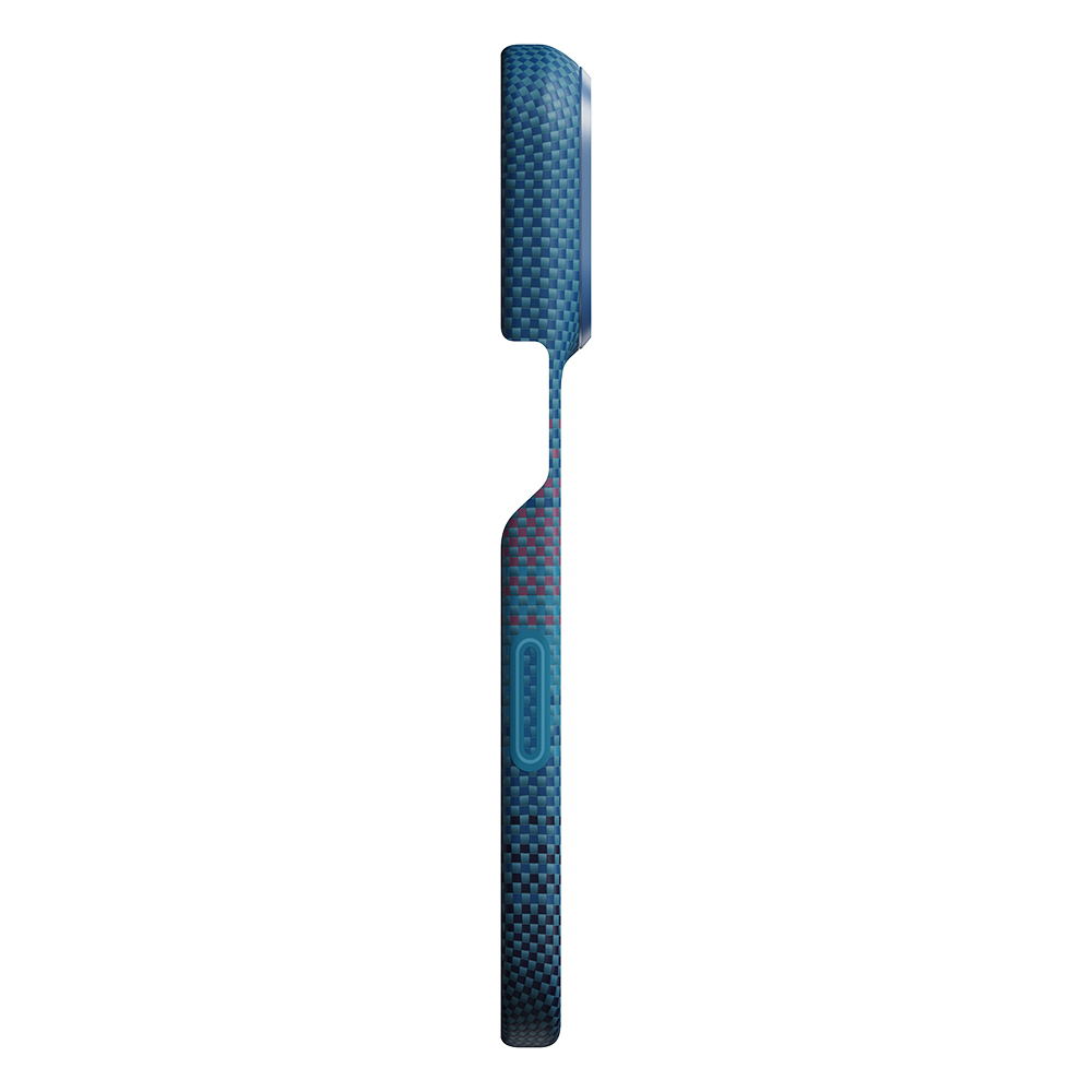 iPhone 18 Pro Kılıf M-safe Şarj Özellikli Aramid Karbon Fiber Pitaka Moonrise 2.0 Nights Serisi Kapak - 15