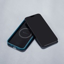 Apple iPhone 15 Pro Max Uyumlu Kılıf Magsafe Şarj Özellikli 1500D Aramid Fiber Pitaka Military-Grade Classic Serisi Black-Grey Twill Kapak - 23