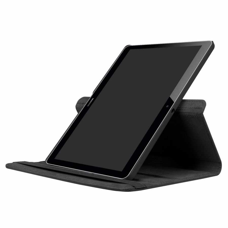 Huawei T5 10 inç Uyumlu Zore Dönebilen Standlı Kılıf - 6