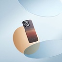 Apple iPhone 15 Pro Uyumlu Kılıf Magsafe Şarj Özellikli Aramid Fiber Pitaka Tactile Woven Sunset-Moonrise Serisi Sunset Kapak - 15