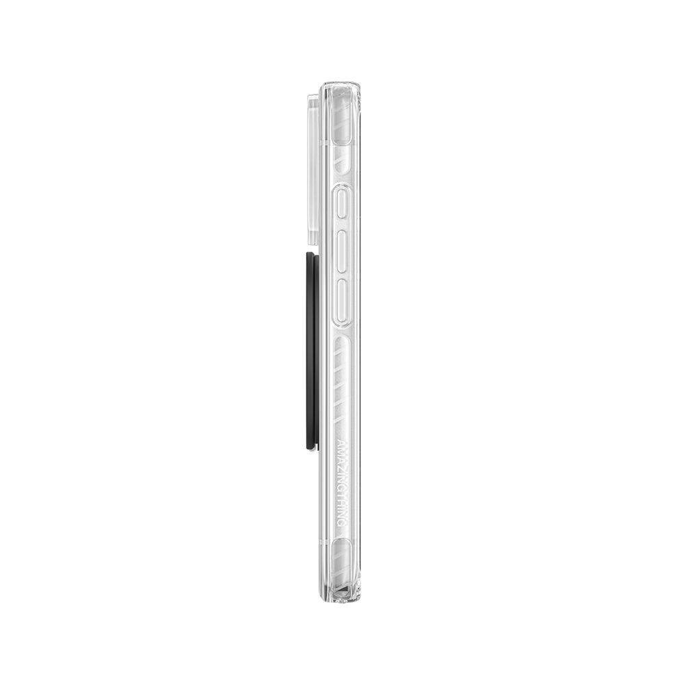 Apple iPhone 18 Pro Max Kılıf M-safe Şarj Özellikli Amazingthing Titan Pro Serisi Pop Ring Standlı Set - 5
