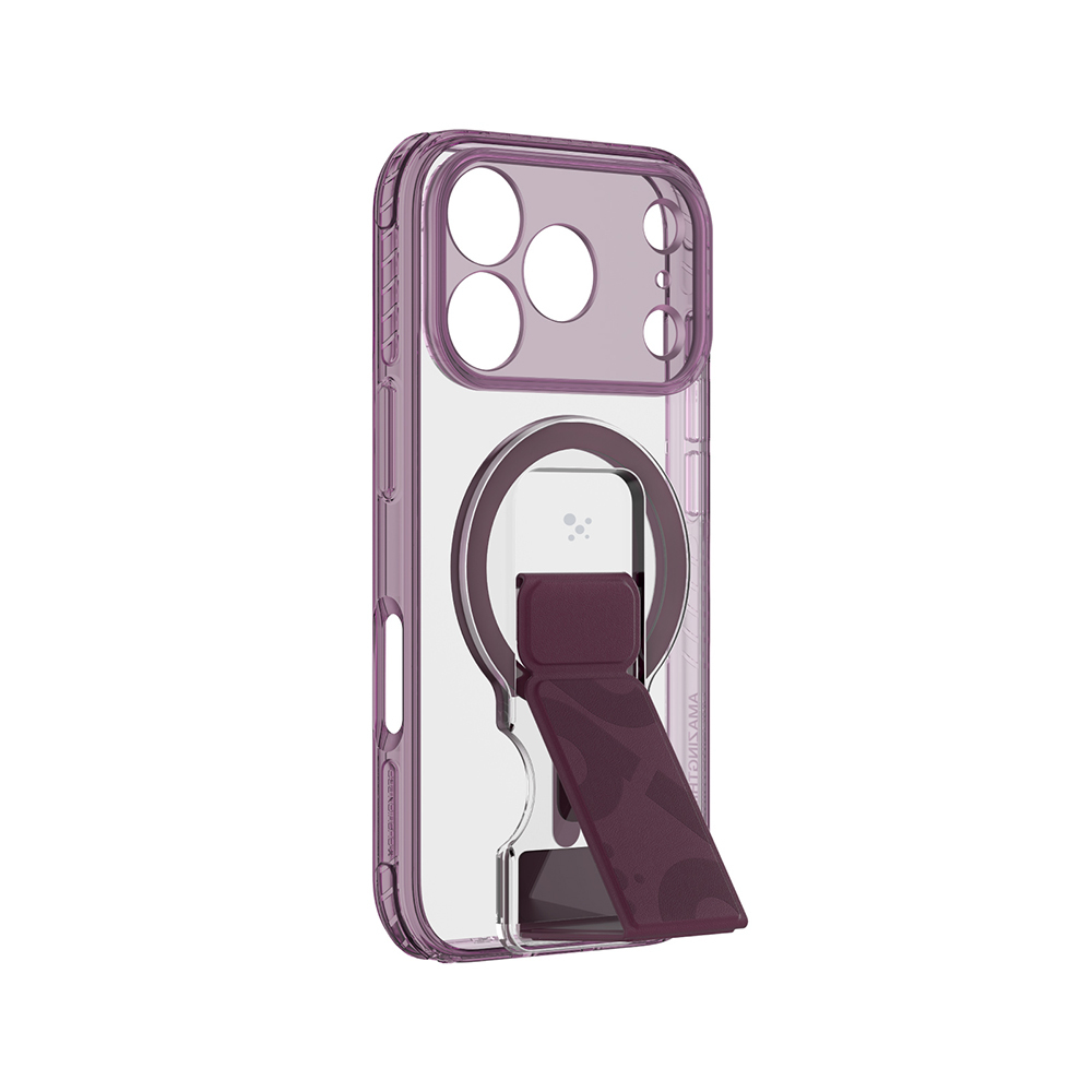 Apple iPhone 18 Pro Max Kılıf M-safe Şarj Özellikli Standlı Amazingthing Titan Pro Grip Stand Serisi Kapak - 3