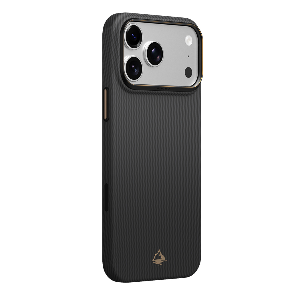 Apple iPhone 18 Pro Max Kılıf M-safe Şarj Özellikli Raptic Aramid Skin Reynis Serisi Karbon Kapak - 2