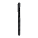 Apple iPhone 15 Pro Max Uyumlu Kılıf Magsafe Şarj Özellikli 600D Aramid Fiber Pitaka Tactile Woven Orchestra Serisi Rhapsody Kapak - 8