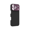 Apple iPhone 18 Pro Kılıf M-Safe Şarj Özellikli 1500D Aramid Fiber AmazingThing Titan Max SLens Serisi Kapak - 3