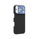 Apple iPhone 18 Pro Kılıf M-Safe Şarj Özellikli 1500D Aramid Fiber AmazingThing Titan Max SLens Serisi Kapak - 3