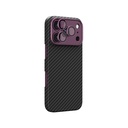 Apple iPhone 18 Pro Max Kılıf M-Safe Şarj Özellikli 1500D Aramid Fiber AmazingThing Titan Max SLens Serisi Kapak - 1