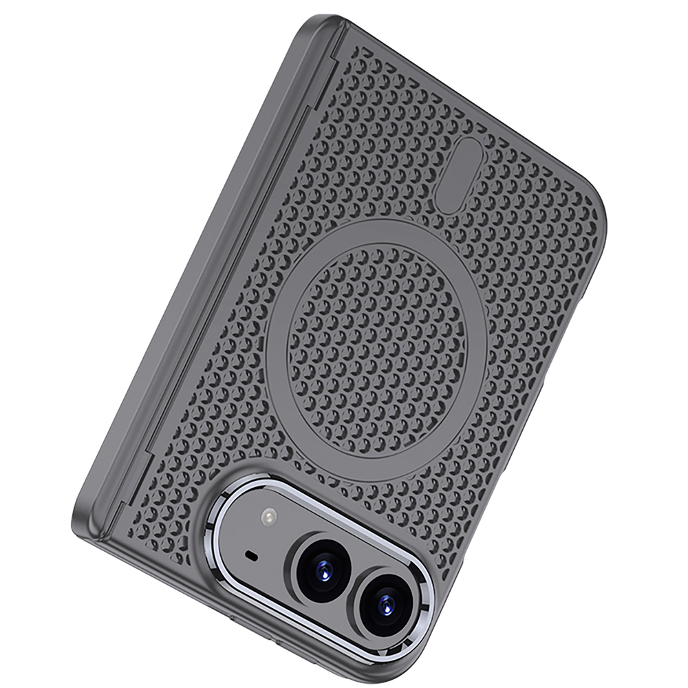 Apple iPhone Duo Kılıf M-safe Şarj Özellikli Zore Kıpta KPT-15 Sert PC Kapak - 5