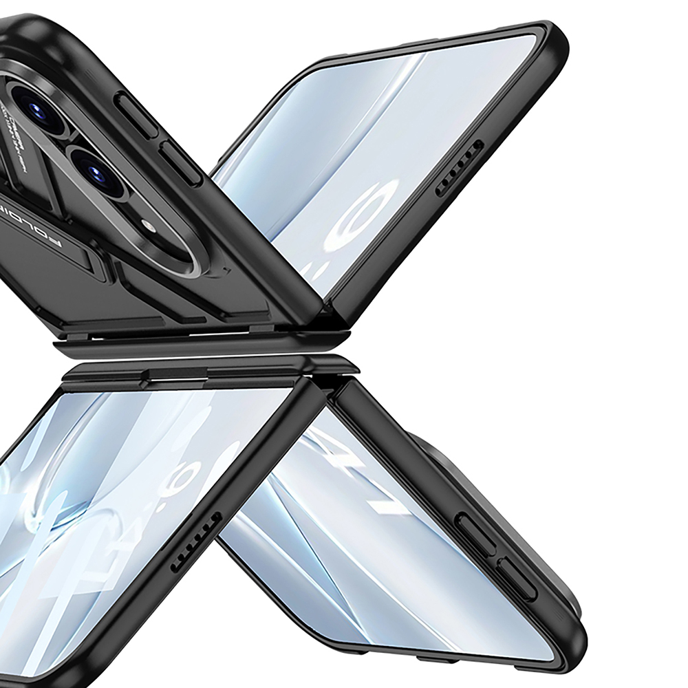 Apple iPhone Duo Kılıf M-safe Şarj Özellikli Zore Kıpta KPT-15 Sert PC Kapak - 10