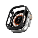 Apple Watch Ultra 49mm Uyumlu 600D Aramid Fiber Classic Serisi Black-Grey Twill Kasa Koruyucu Pitaka Air Case - 3