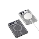 Apple iPhone Duo Kılıf M-safe Şarj Özellikli Zore Kıpta KPT-15 Sert PC Kapak - 11