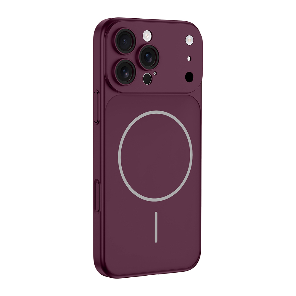 Apple iPhone 14 Pro Max Uyumlu Kılıf Zore M-Safe Şarj Özellikli Kamera Korumalı Spark Kapak - 1