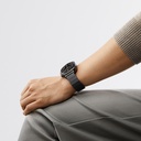 Samsung Galaxy Watch Ultra 47mm Uyumlu Serisi Uyumlu Karbon Fiber Pitaka Modern Serisi Black-Grey Twill Kordon - 10