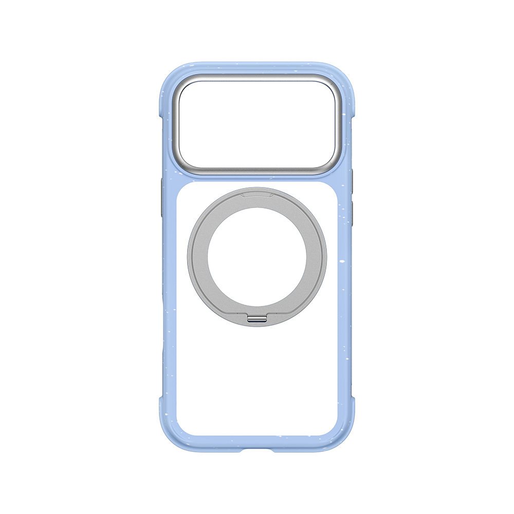 Apple iPhone 17 Pro Uyumlu Kılıf M-safe Şarj Özellikli Wiwu AA-203 AeroArmor Ultra Serisi Airbag Tasarımlı Standlı Kapak - 2