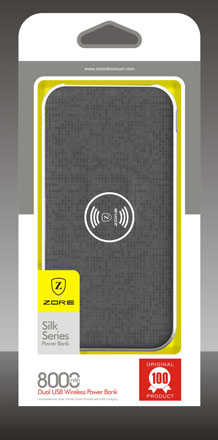 Zore 8000 Mah Powerbank Wireless Şarj - 9