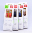 Zore Metal Uçlu 8600 Micro Usb Kablo - 2