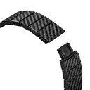 Samsung Galaxy Watch 5 Pro Uyumlu 45mm Karbon Fiber Pitaka Modern Serisi Black-Grey Twill Kordon - 9