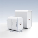 Wiwu Wi-G008 Essen Serisi GaN Tech PD Hızlı Şarj Özellikli Şarj Başlığı 30W - 7