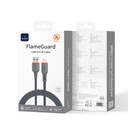 Wiwu Wi-C095 FlameGuard Serisi USB-A to Lightning Data ve Şarj Kablosu 1.2M - 4