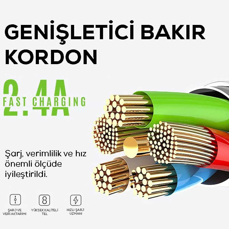 Zore LS32 Micro Usb Kablo - 6