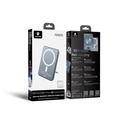 Lenyes PW0007D 20W Dijital LED Ekranlı Yüzük Standlı Wireless Powerbank 15W 5000mAh - 6