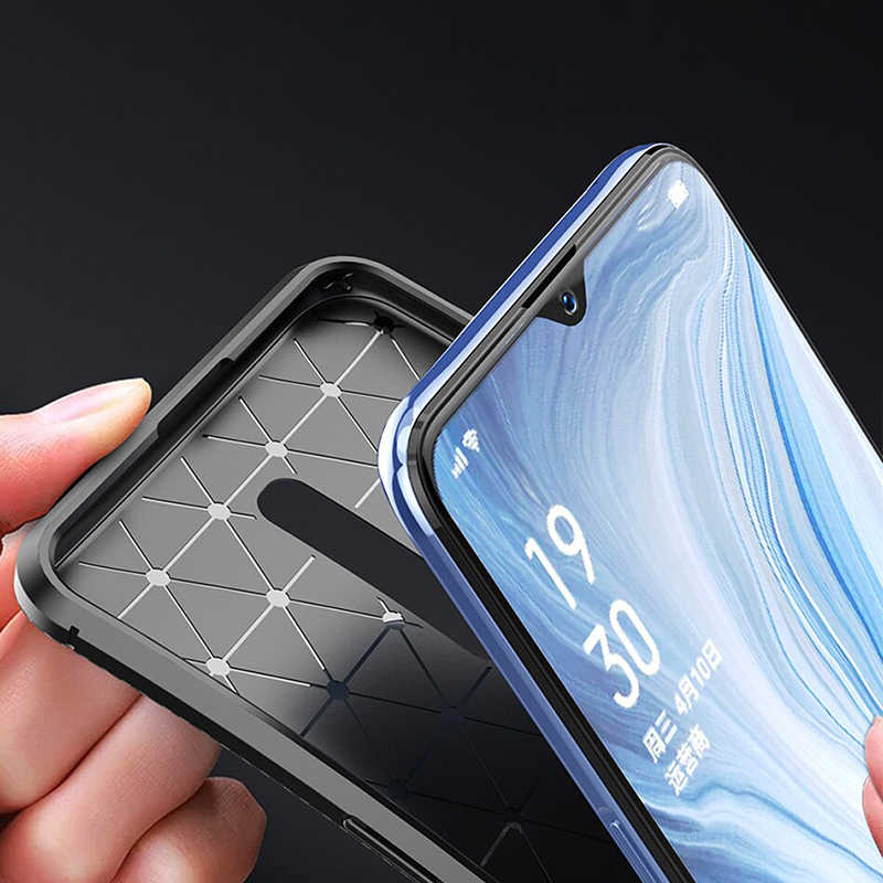 Oppo Reno Z Uyumlu Kılıf Zore Negro Silikon Kapak - 9