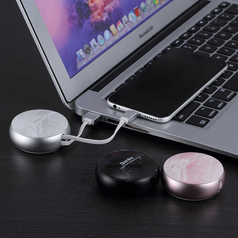 Benks D28 Retractable Lightning Kablo - 12