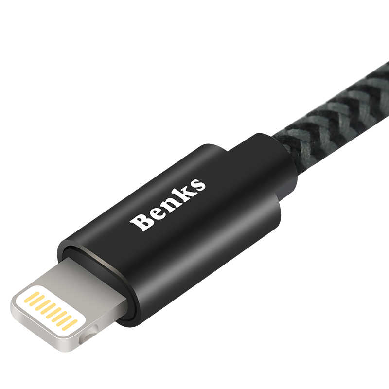 Benks M07 MFI Lightning Kablo 25Cm - 1