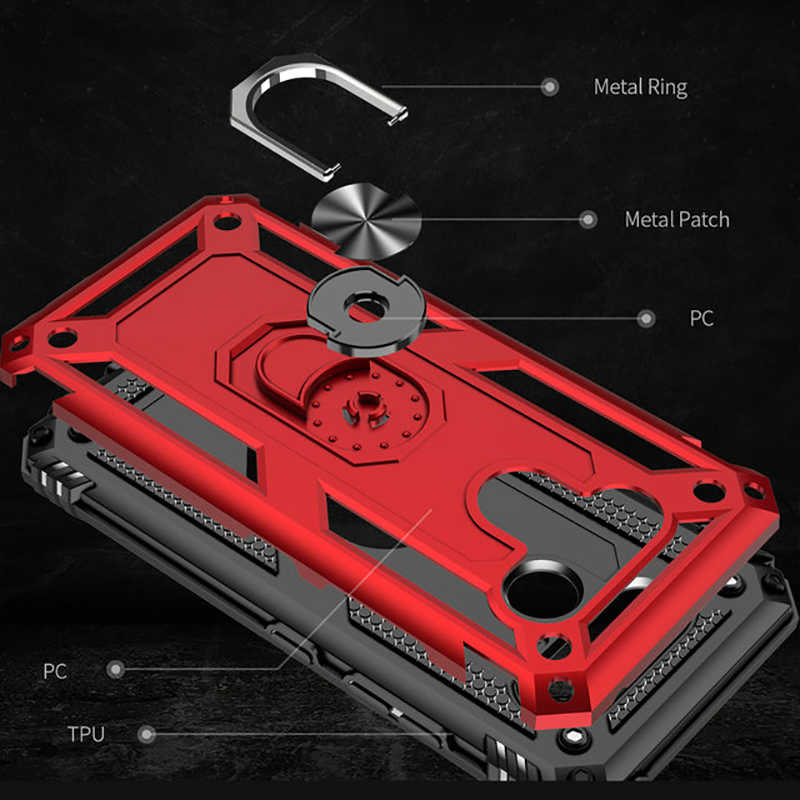 LG Q60 Uyumlu Kılıf Zore Vega Kapak - 1