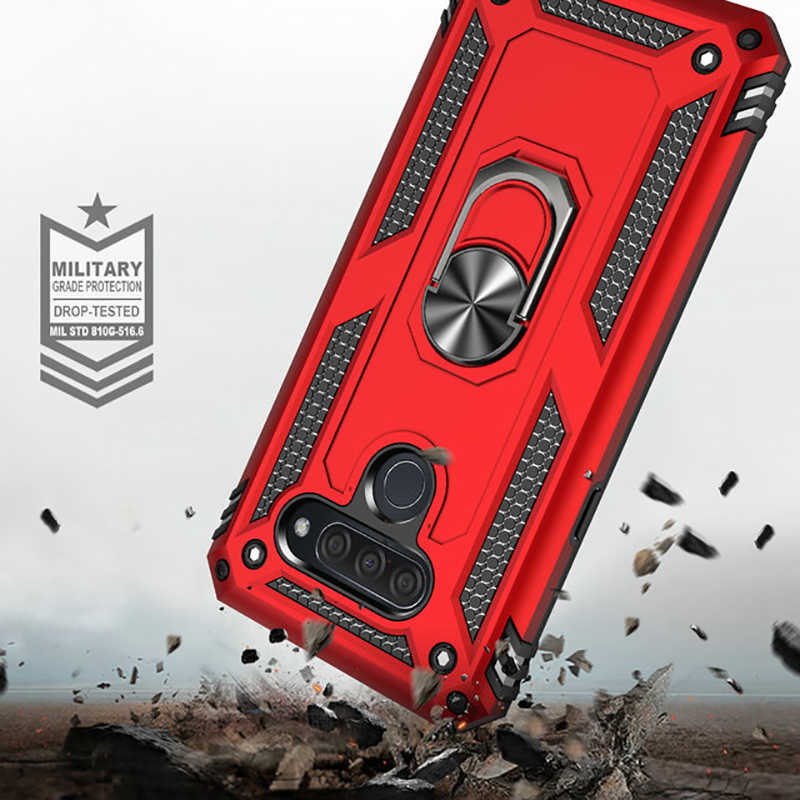 LG Q60 Uyumlu Kılıf Zore Vega Kapak - 2