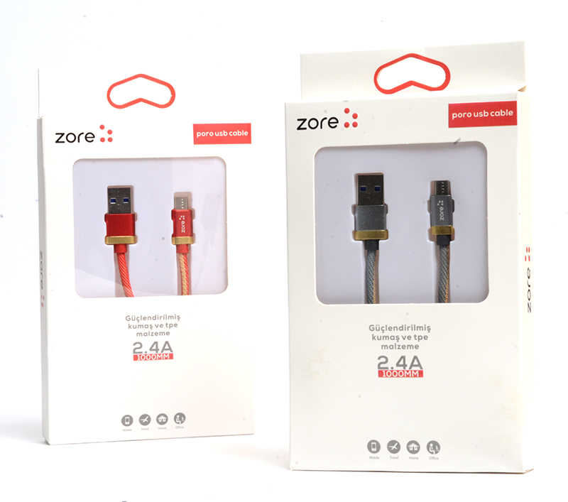 Zore Poro Micro Usb Kablo 1M - 2