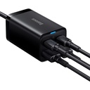 Baseus GaN3 Pro 65W Hızlı Telefon Tablet Macbook Pro Masa Üstü Şarj Aleti + 100W Type C Şarj Kablosu
