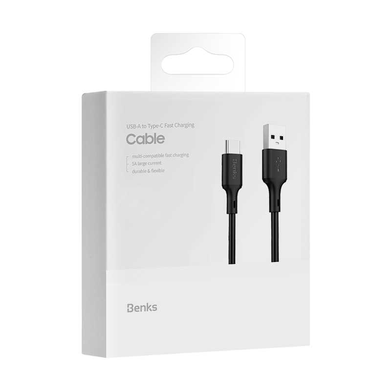 Benks D35 Type-C Fast Charging Usb Kablo 1.8M - 1