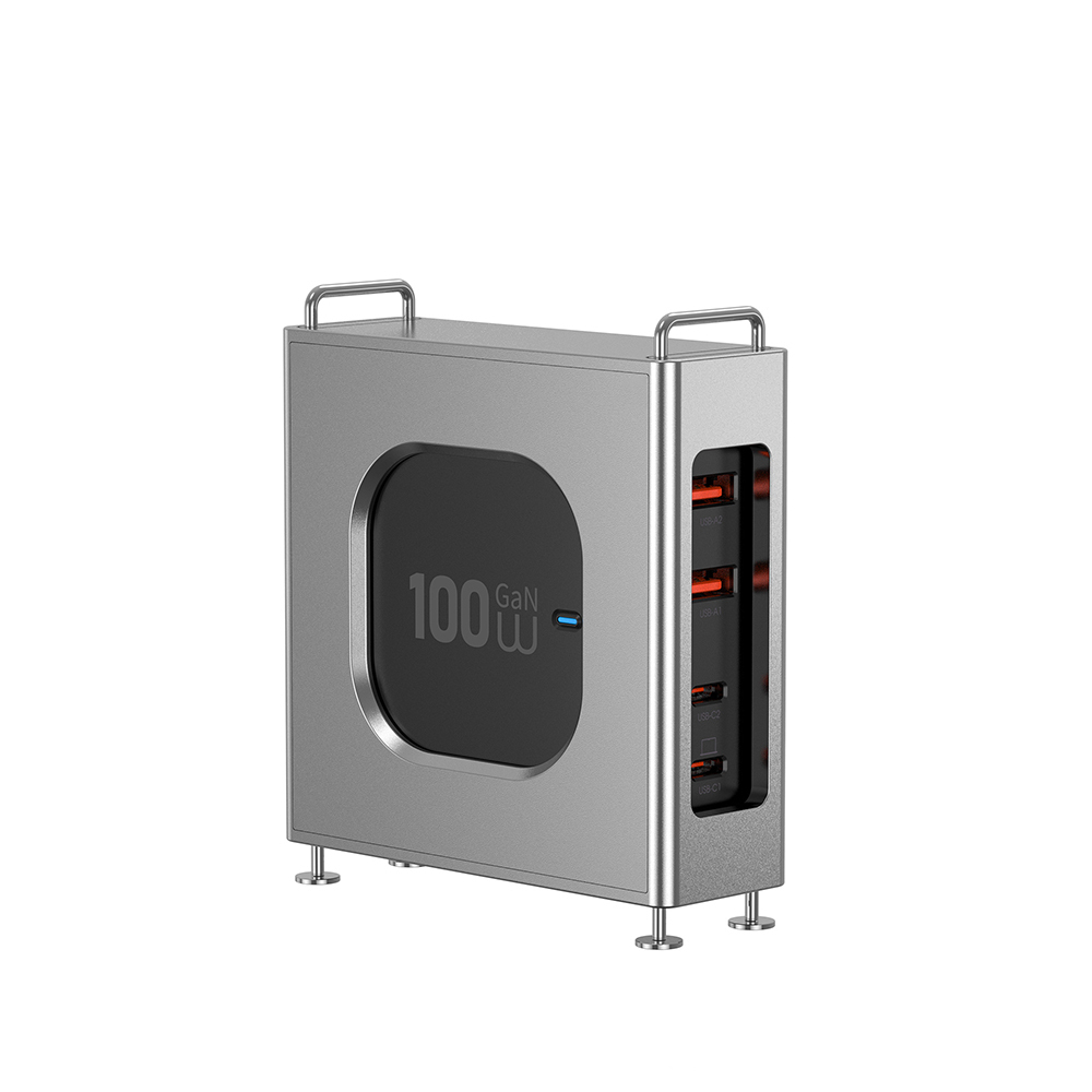 Wiwu Wi-G013 Warrior Serisi GaN Tech Hızlı Şarj Özellikli Şarj Başlığı 100W - 1
