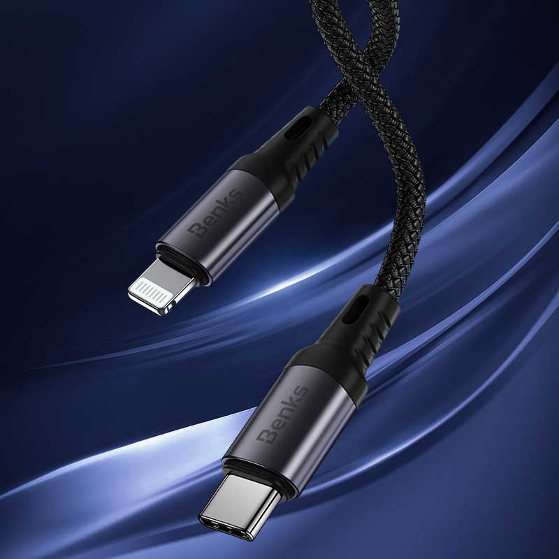 Benks M16 MFI Speedywind PD - Lightning Fast Charging Kablo - 1