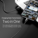Wiwu YZ100 Dual Lightning + Micro Usb Kablo - 3