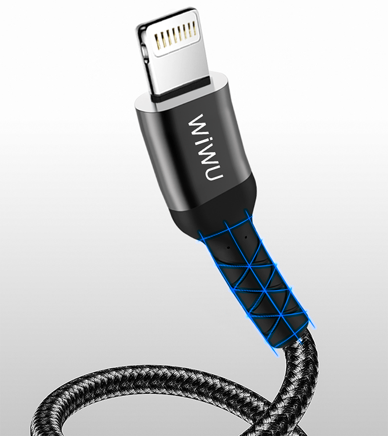 Wiwu WP101 MFI Type-c to Lightning Kablo - 3