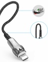 Wiwu Leopard Charging Synic Lightning Kablo - 3