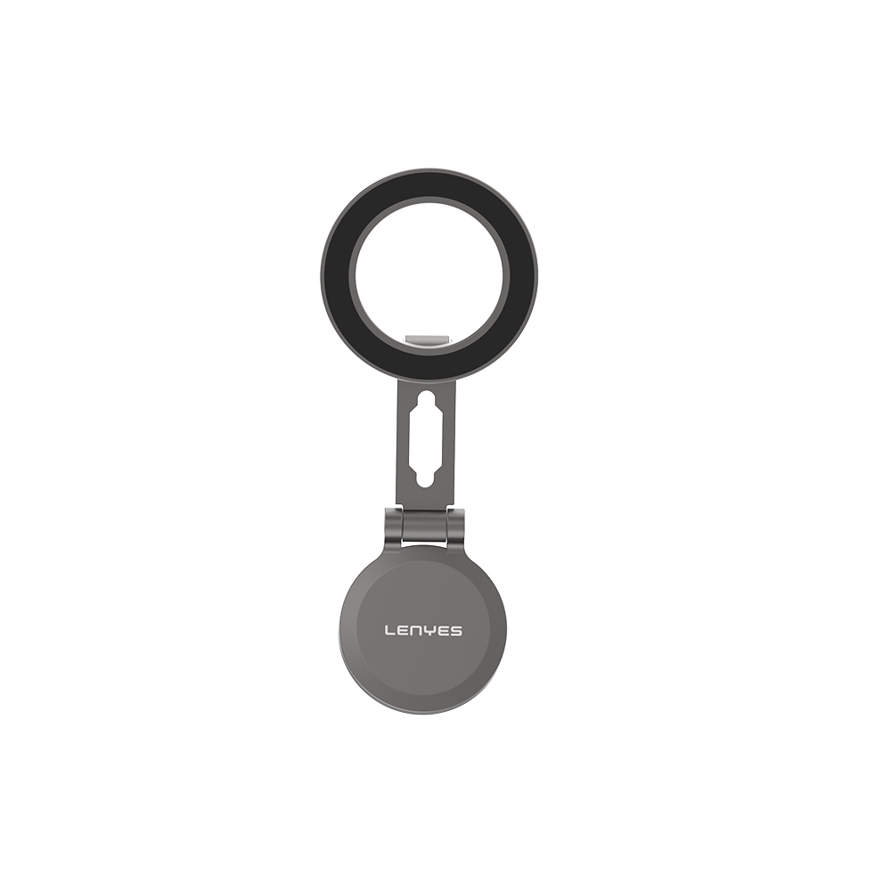 Lenyes CR137 Magnetik Magsafe 360° Oynar Başlıklı Araç İçi Telefon Tutucu - 5