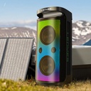 Lenyes S882 Su Geçirmez Mikrofonlu Çoklu Giriş RGB Işıklı TWS Karaoke FM Bluetooth Hoparlör v5.3 - 11