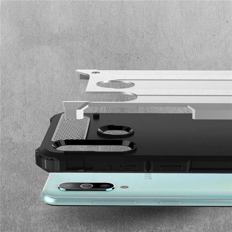 Samsung Galaxy A20S Uyumlu Kılıf Zore Crash Silikon Kapak - 4