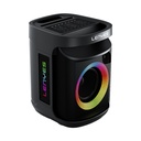Lenyes S881 Su Geçirmez Mikrofonlu Çoklu Giriş RGB Işıklı TWS Karaoke FM Bluetooth Hoparlör v5.3 - 2